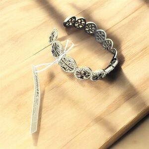 NWT Tory Burch Pave’ Miller Cuff Bracelet